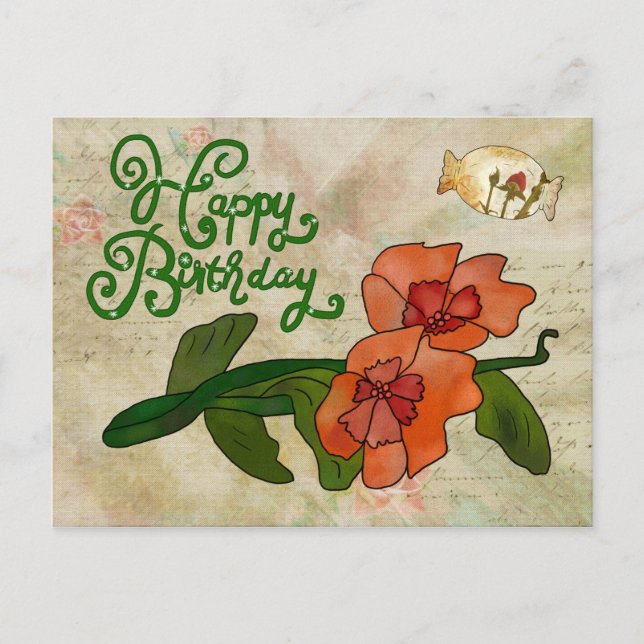 Cartão Postal Fantasyblume (Frente)