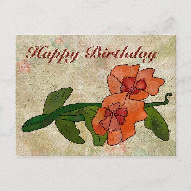 Cartão Postal Fantasyblume (Frente)