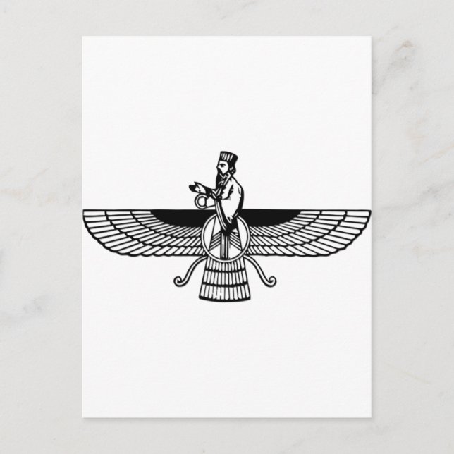 Cartão Postal Faravahar (Frente)