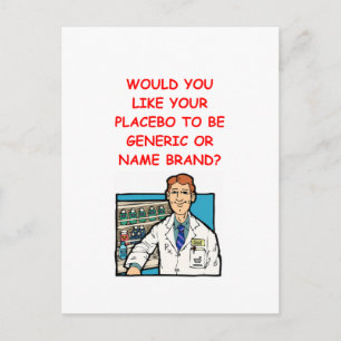 Cartão Postal farmacêutico
