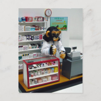 Cartão Postal farmacêutico
