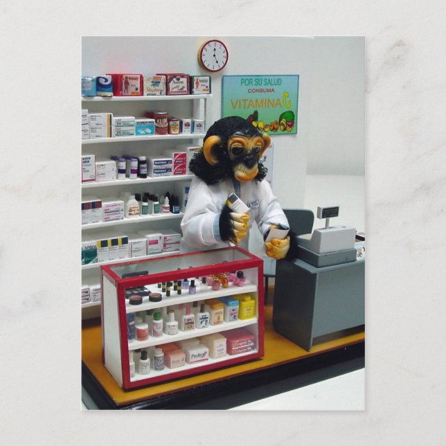 Cartão Postal farmacêutico (Frente)