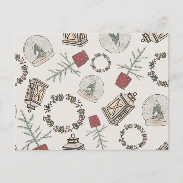 Cartão Postal Farmácia de inverno (Frente)