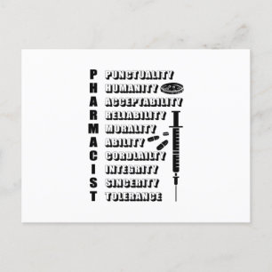 Cartão Postal Farmacovigilância Técnica Farmacêutica Citação