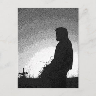 Cartão Postal Farmer no Cartão-postal Sunset