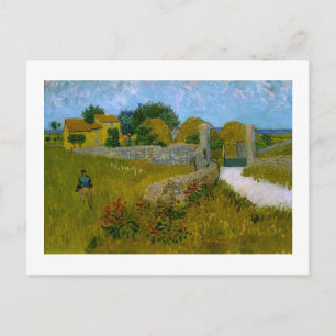 Cartão Postal Farmhouse in Provence, Vincent Van Gogh