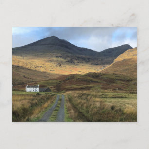 Cartão Postal Farmhouse isolada na ilha de Mull, Escócia