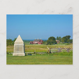 Cartão Postal Farmhouse - Parque Nacional de Gettysburg, PA