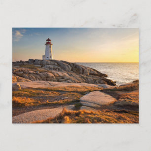 Cartão Postal Faróis Peggy's Cove Nova Scotia
