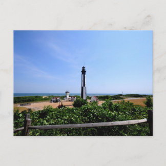 Cartão Postal Faróis Velho e Novo de Cape Henry Virginia Beach