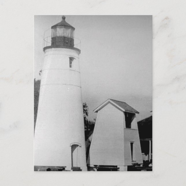 Cartão Postal Farol 2 da Cordilheira do Rio Tchefuncte (Frente)