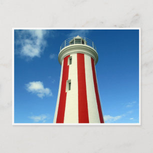 Cartão Postal farol azul de mersey