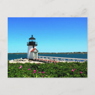 Cartão Postal Farol Brant Point