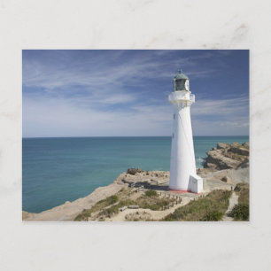 Cartão Postal Farol Castle Point, Castlepoint, Wairarapa,