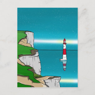 Cartão Postal Farol da Cabeça de Embarque e Cliff Superior