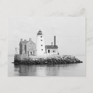Cartão Postal Farol da Ilha, 1896