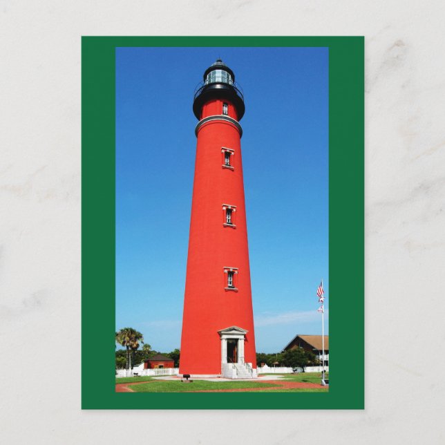 Cartão Postal Farol de admissão Ponce de Leon (Frente)