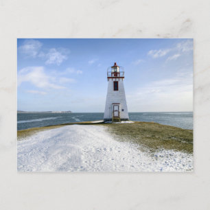 Cartão Postal Farol de Arran de Polegada New Brunswick