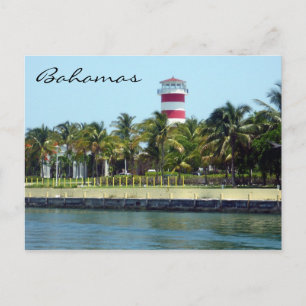 Cartão Postal farol de bahamas