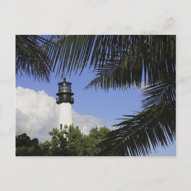 Cartão Postal Farol de Bill Baggs Cape Florida, Bill Baggs 2 (Frente)