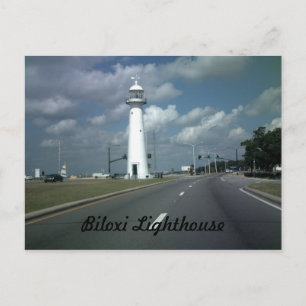 Cartão Postal Farol de Biloxi
