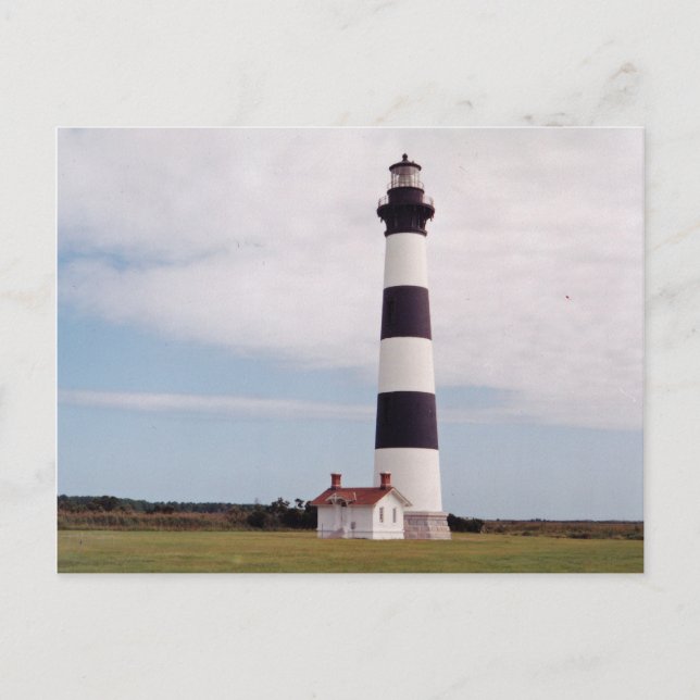 Cartão Postal Farol de Bodie Island (Frente)