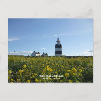 Cartão Postal Farol De Cabeça De Gancho No Verão
