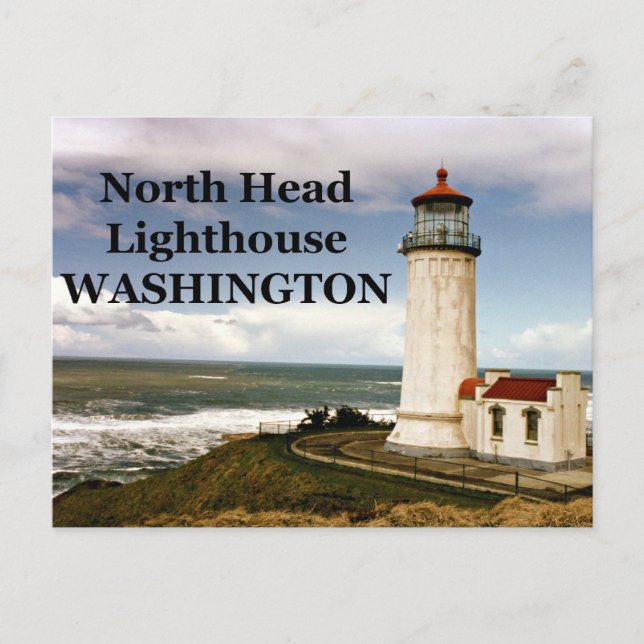 Cartão Postal Farol de Cabeça Norte, Cartão-postal de Washington (Frente)