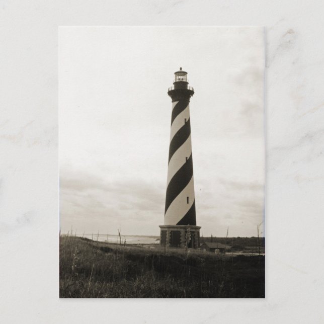 Cartão Postal Farol de Cape Hatteras (Frente)