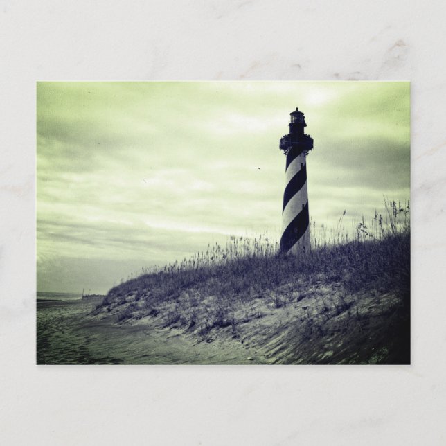 Cartão Postal Farol de Cape Hatteras (Frente)