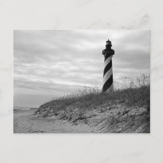 Cartão Postal Farol de Cape Hatteras (Frente)