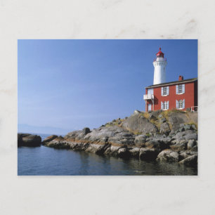 Cartão Postal Farol de Fisgard no Fort Rodd Hill