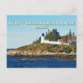 Cartão Postal Farol de Ilha Queimada, Cartão-postal Maine
