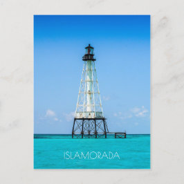 Cartão Postal Farol de Islamorada Florida