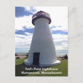 Cartão Postal Farol de Ned's Point Mattapoisett, Massachusetts