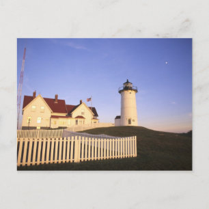 Cartão Postal Farol de Nobska, Woods Hole, Massachusetts