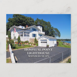 Cartão Postal Farol de Ponto Hospital, Massachusetts