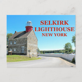 Cartão Postal Farol de Selkirk, Cartão-postal de Nova Iorque
