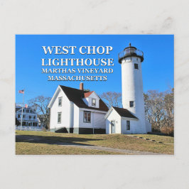 Cartão Postal Farol de West Chop, Cartão-postal de MÃES do Marth