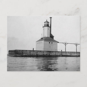 Cartão Postal Farol East City de Michigan