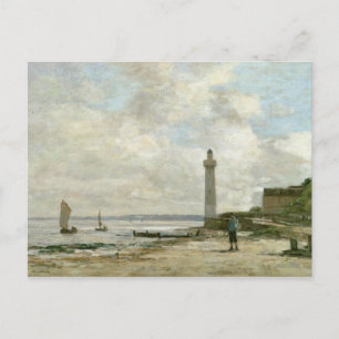 Cartão Postal Farol em Honfleur, 1864-66 (óleo sobre painel)