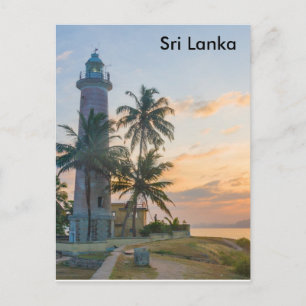 Cartão Postal Farol, Galle, Sri Lanka