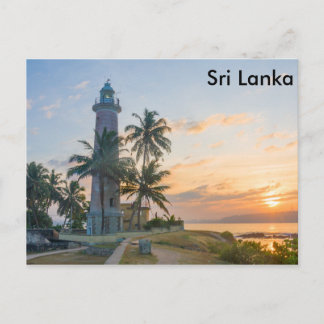 Cartão Postal Farol, Galle, Sri Lanka