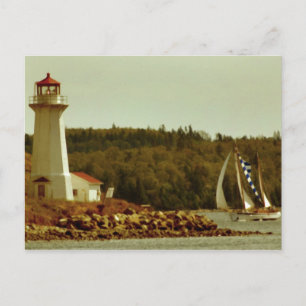 Cartão Postal Farol Halifax