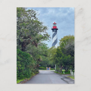 Cartão Postal Farol Histórico de St. Augustine