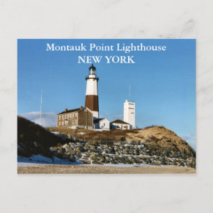 Cartão Postal Farol Montauk Point, Cartão-postal de Nova Iorque