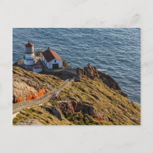Cartão Postal Farol No Ponto Reyes National Seashore