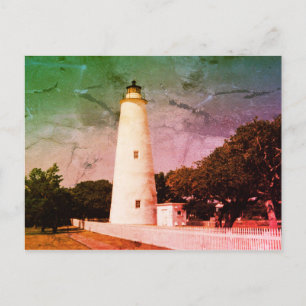 Cartão Postal Farol Ocracoke