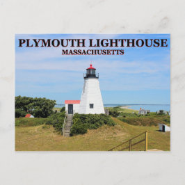 Cartão Postal Farol Plymouth, "The Gurnet", Cartão-postal MÃE