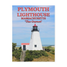 Farol Plymouth, "The Gurnet", Cartão-postal MÃE